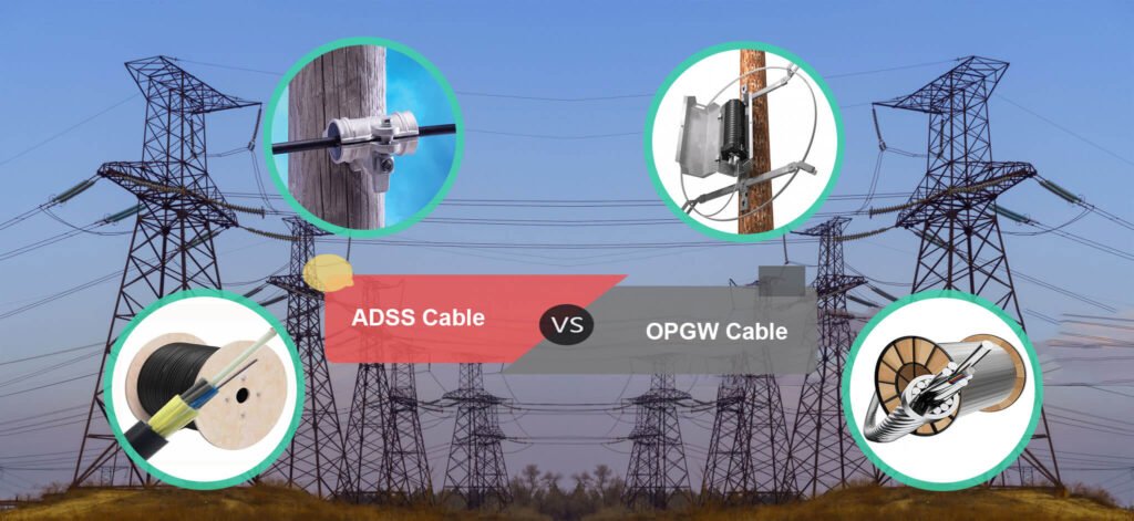 Understanding the Difference: ADSS Cable vs. OPGW Cable