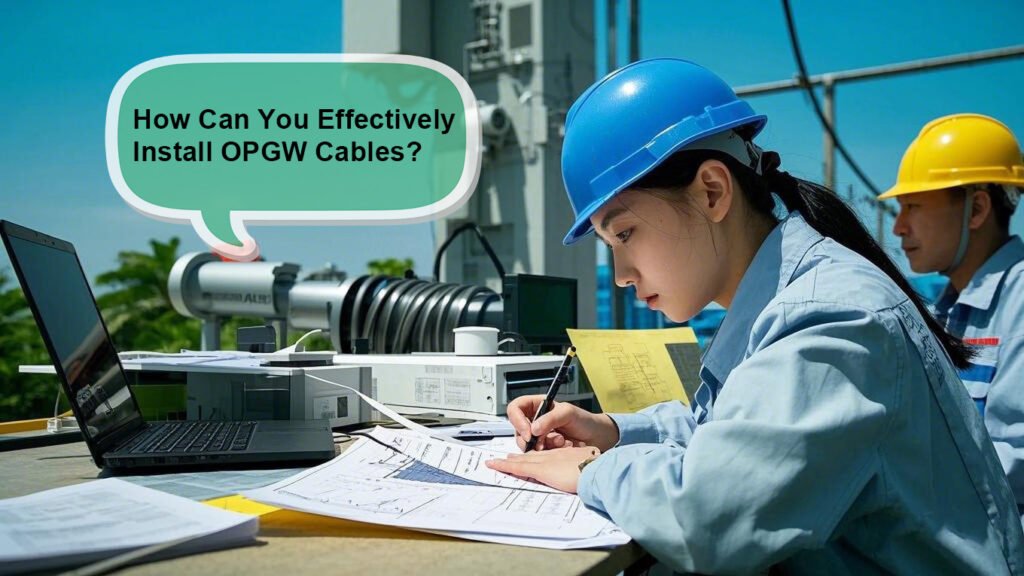 Abptel How Can You Effectively Install OPGW Cables