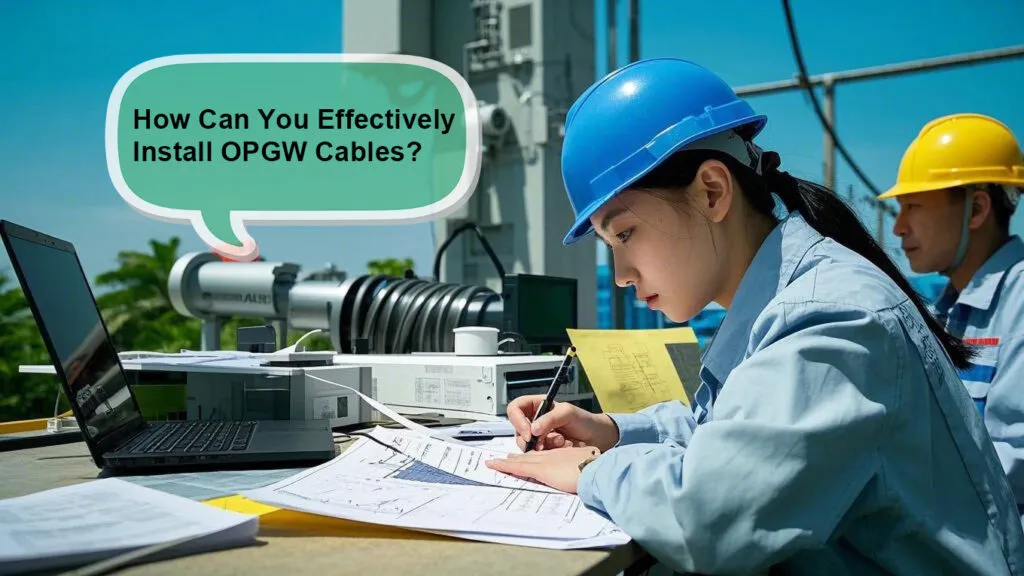 How Can You Effectively Install OPGW Cables.