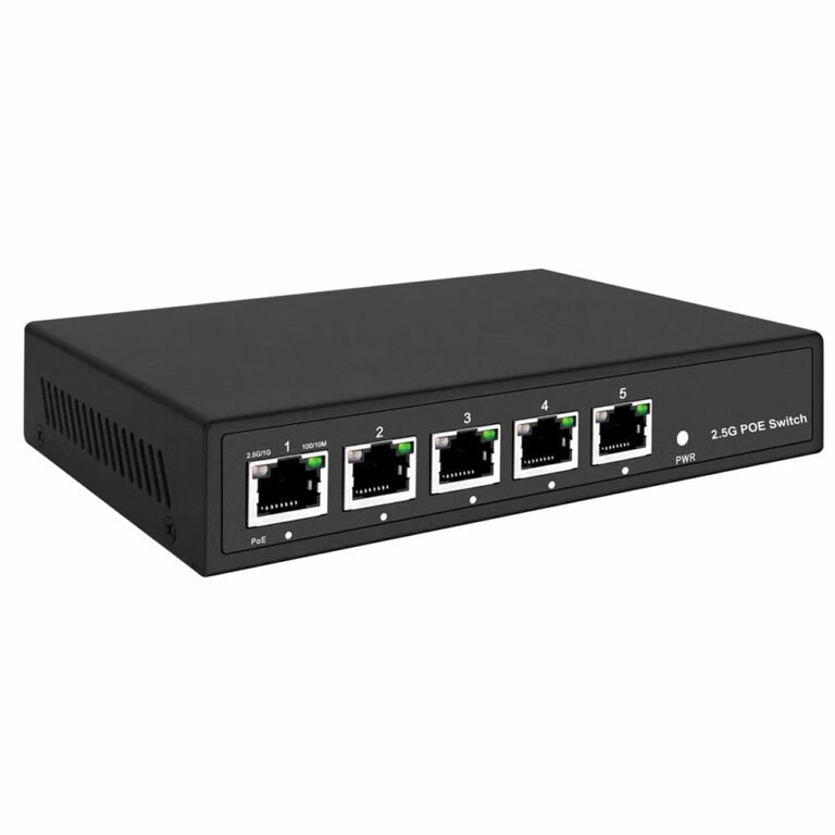 2.5gbe Multi Giga 5 Ports Poe Switch