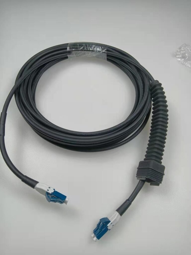 NSN Uniboot  Duplex LC Fiber Optic Patch Cord