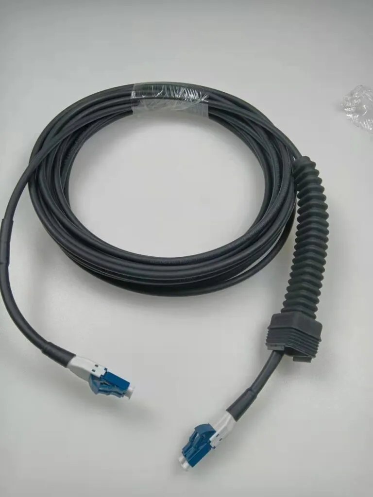 NSN Uniboot  Duplex LC Fiber Optic Patch Cord