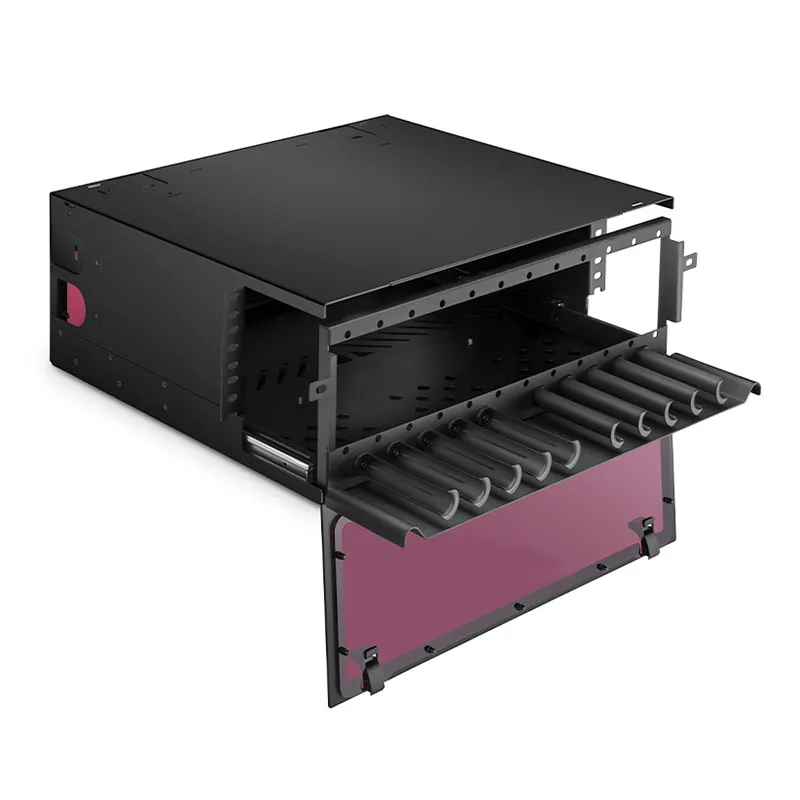 Rack in fibra scorrevole ad alta densità 1U~4U