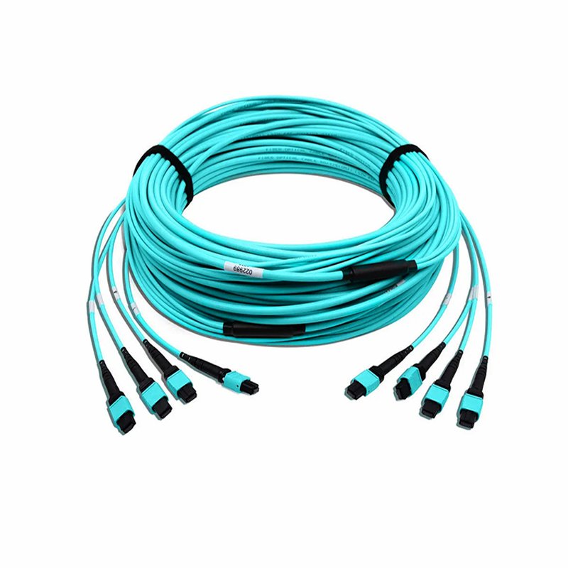 40g Trunk Cable 12 Fiber Optic MTP MPO Patch Cord