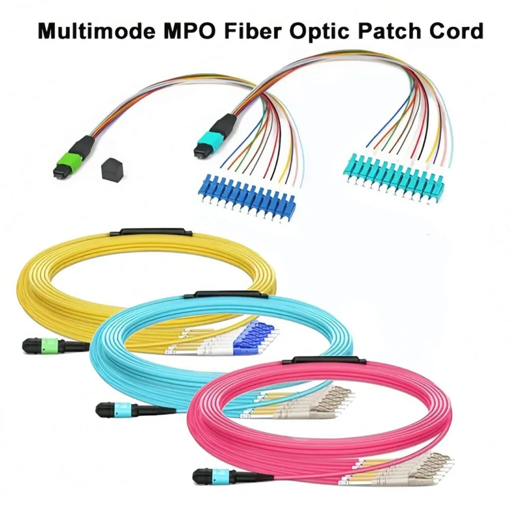 Multimode MPO Fiber Optic Patch Cords Types Explained