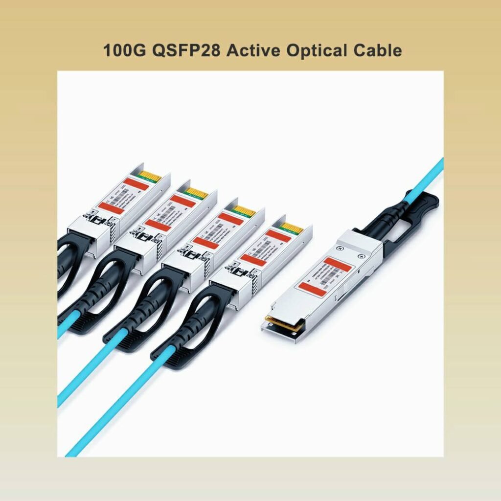 100G QSFP28 Active Optical Cable