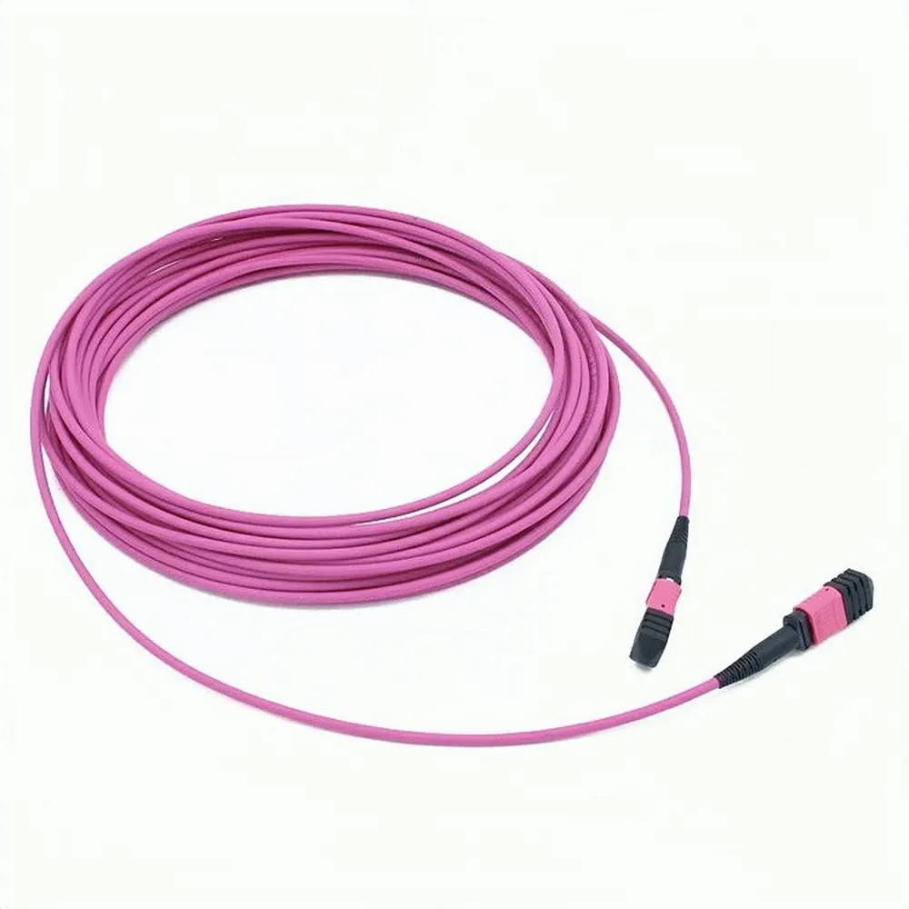 Cable troncal MTP/MPO de 12 hilos, multimodo OM4, polaridad B, cubierta LSZH | ABPTEL