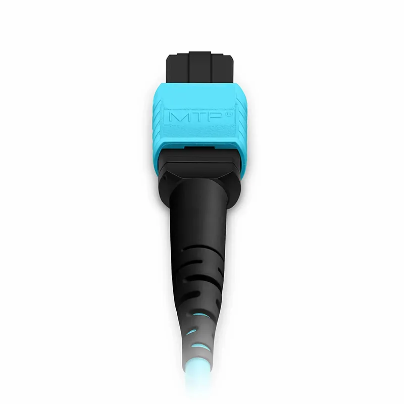 48F MTP MPO Trunk Cable, OM3 Multimode, Male Connectors, Plenum Jacket 01