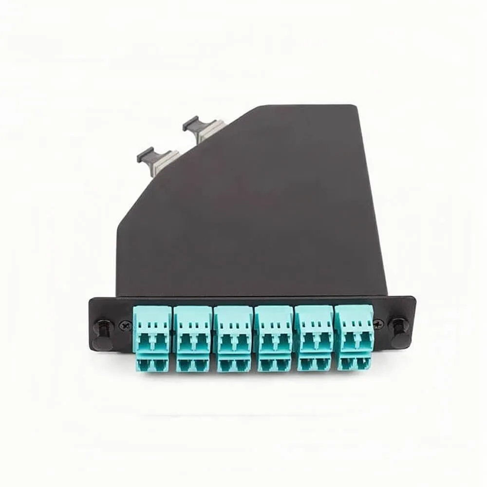 ABPTEL MTP MPO-LC Cassette Module, OM4 Multimode, 12 LC Duplex, LGX Type A (3)