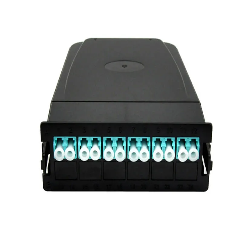 ABPTEL OS2 Singlemode MPO to 6×LC Duplex Cassette, 12 Fibers, Type A 02