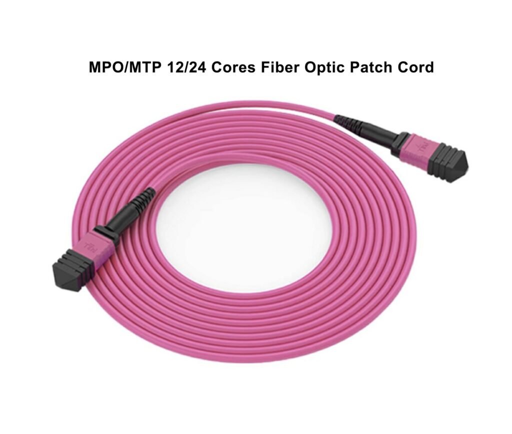 MPO MTP 12 24 Cores Fiber Optic Patch Cord