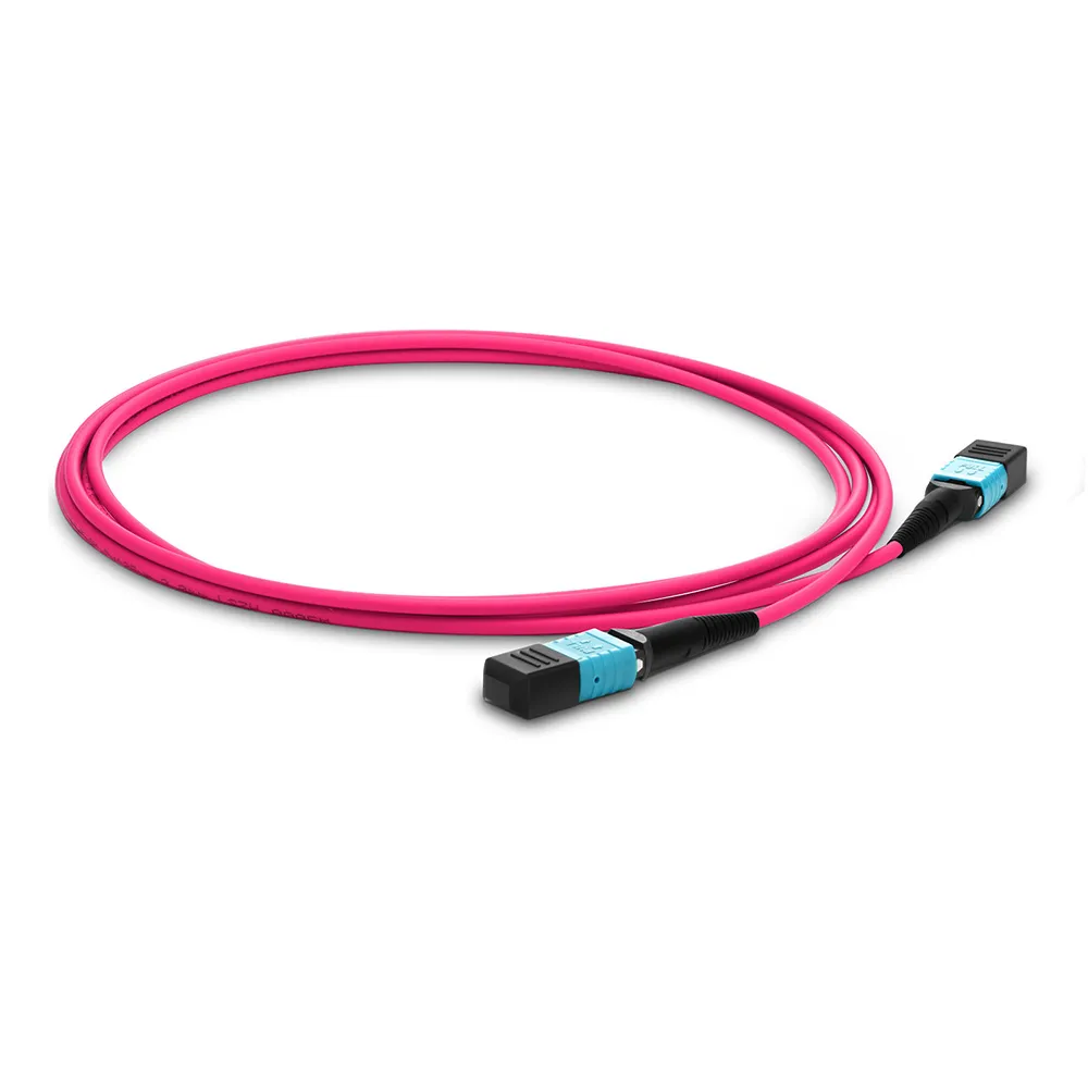 Cable troncal MPO-8 de 1 m (3 pies), 8 fibras multimodo OM4, conector UPC hembra a hembra, tipo... | ABPTEL