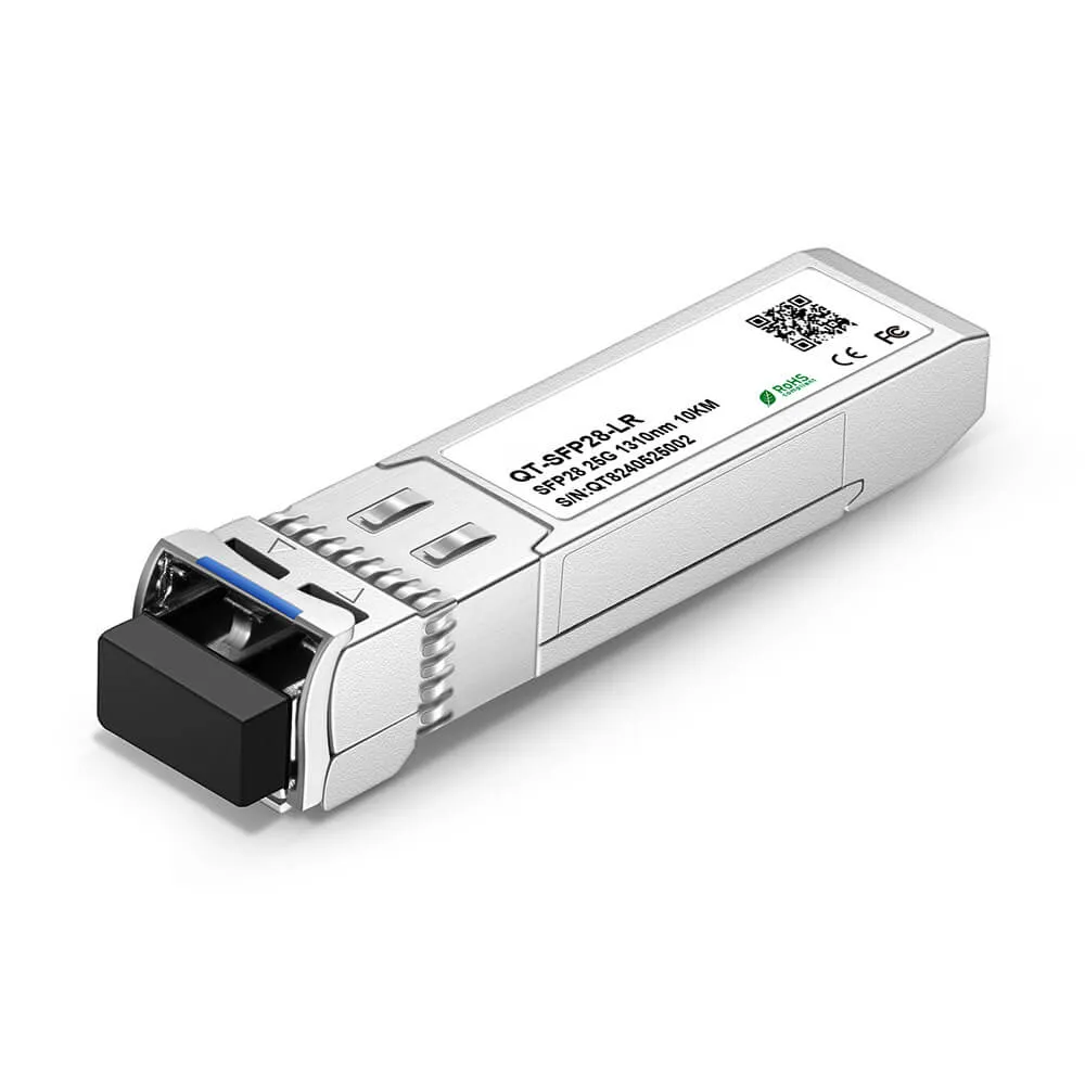 جهاز إرسال واستقبال بصري ABPTEL SFP-25G-LR متوافق مع Cisco 25GBASE-LR SFP28، 1310 نانومتر 10 كم LC دوبلكس SMF