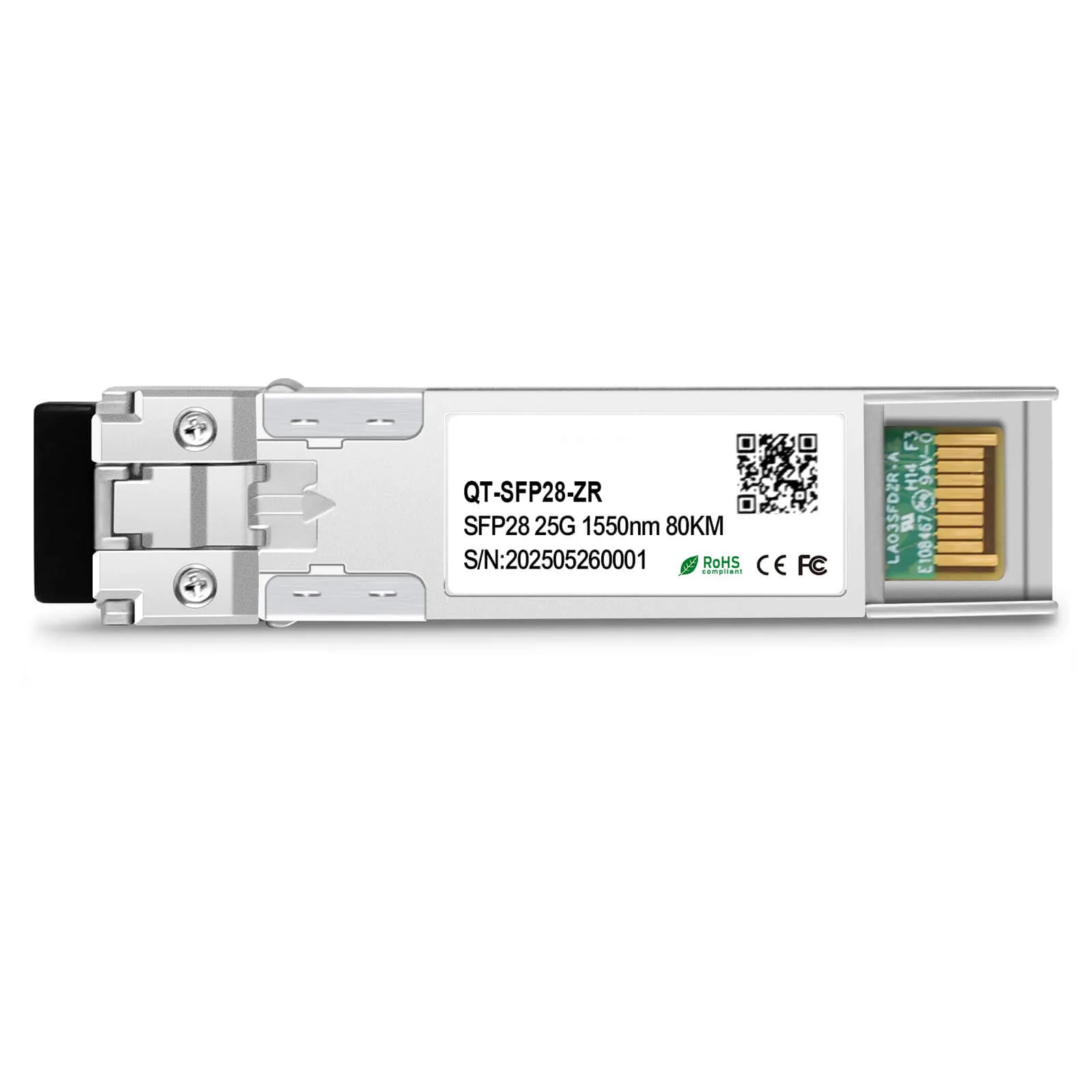 Оптический трансивер ABPTEL SFP-25G-ZR 25GBASE-ZR SFP28 1310 нм 80 км LC SMF 01