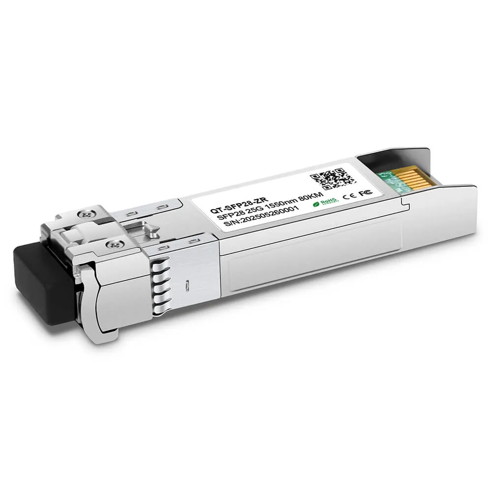 Трансивер ABPTEL SFP-25G-ZR 25GBASE-ZR SFP28 1310 нм 80 км LC SMF DOM, совместимый с Cisco