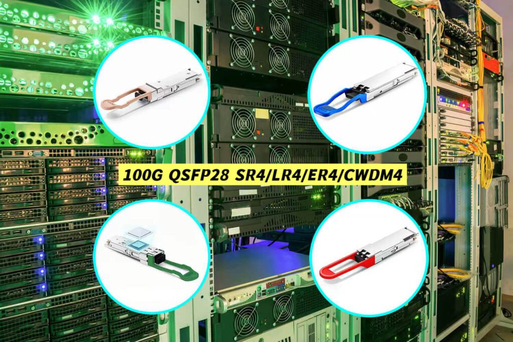 Abptel Difference Between 100G QSFP28 SR4 LR4 ER4 and CWDM4 Modules