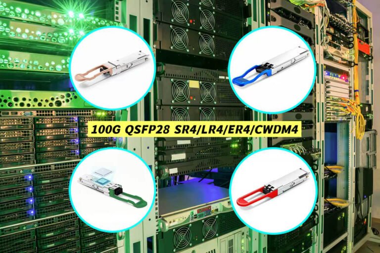Abptel Difference Between 100G QSFP28 SR4 LR4 ER4 and CWDM4 Modules