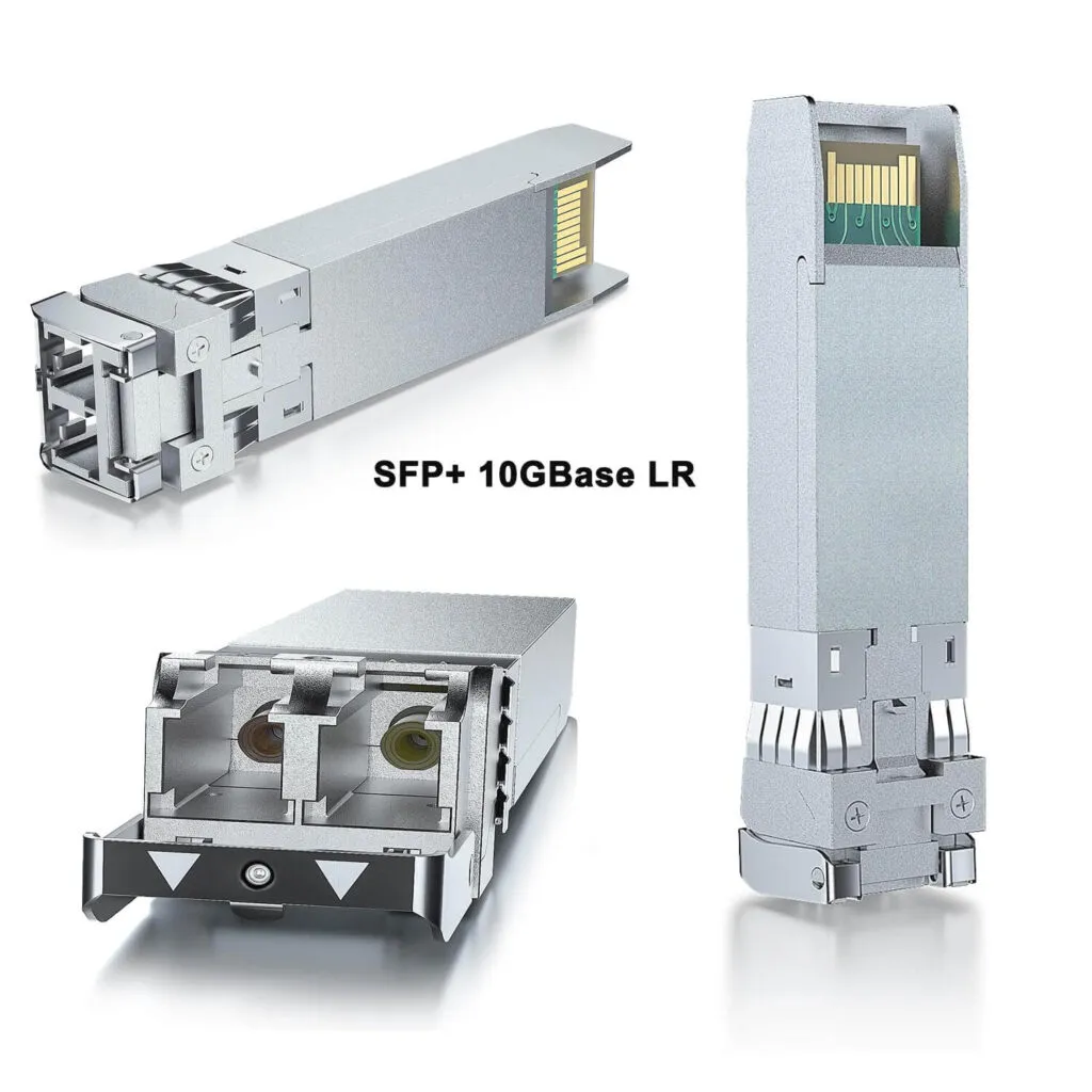 10G SFP+ 10GBase-LR optical transceiver module for long-distance fiber network transmission, ABPTEL SFP+ module compatible with Ethernet switches