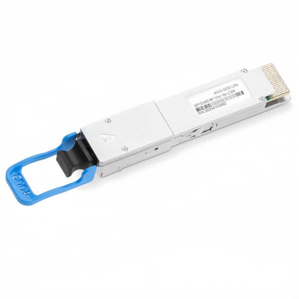 ABPTEL 400G QSFP-DD LR4 transceiver module, 1310nm CWDM, duplex LC, 10km SMF, compliant with IEEE 802.3bs for data center and telecom applications
