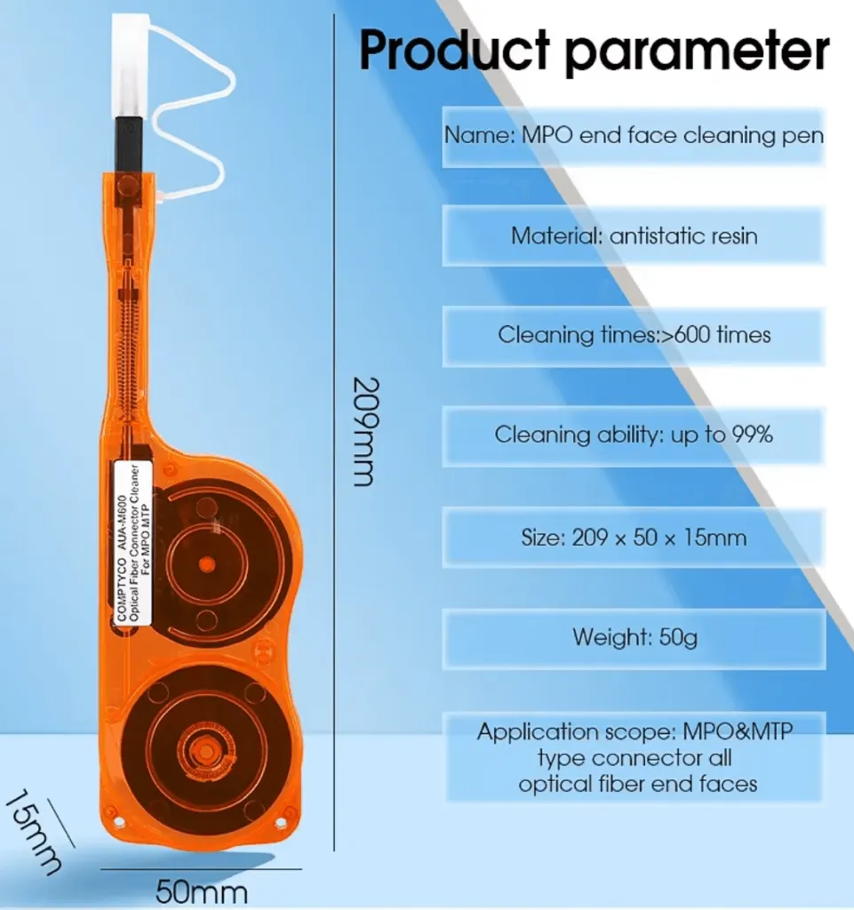 ABPTEL MTP-MPO One-Click Fiber Optic Cleaner Product Parameter
