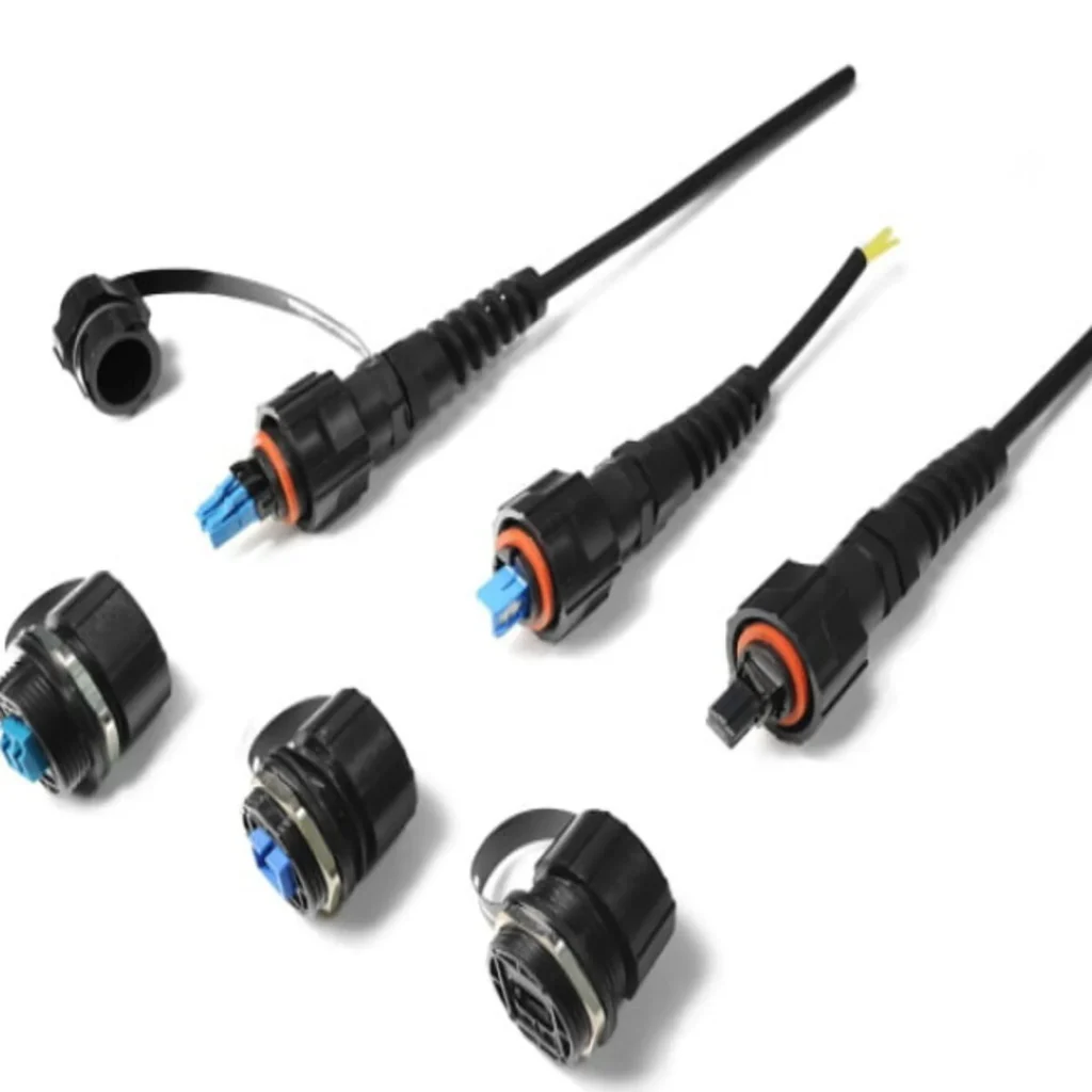 ODVA CPRI FTTA connector series including SC LC MPO types, designed for rugged outdoor telecom and wireless networks