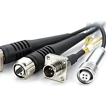 IDC series IP68 waterproof fiber optic connector with threaded metal coupling for FTTA CPRI and outdoor links