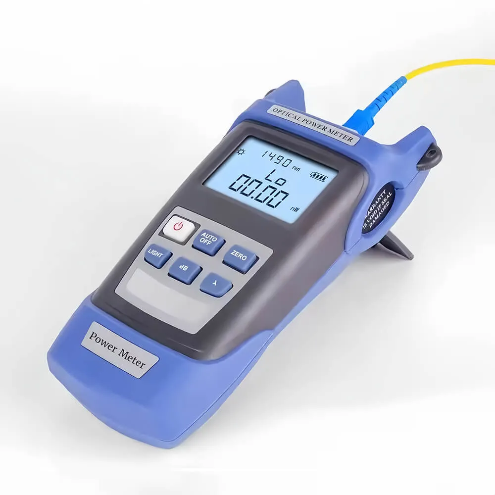 Kit de teste de fibra óptica profissional: Medidor de potência óptica (-70~+6dBm) + Visual F... | ABPTEL