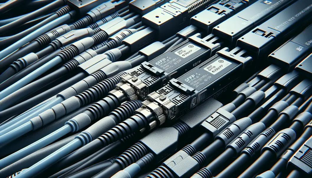 Server racks detailing the comparison of costs for 10G and 25G transceivers in a data center environment.