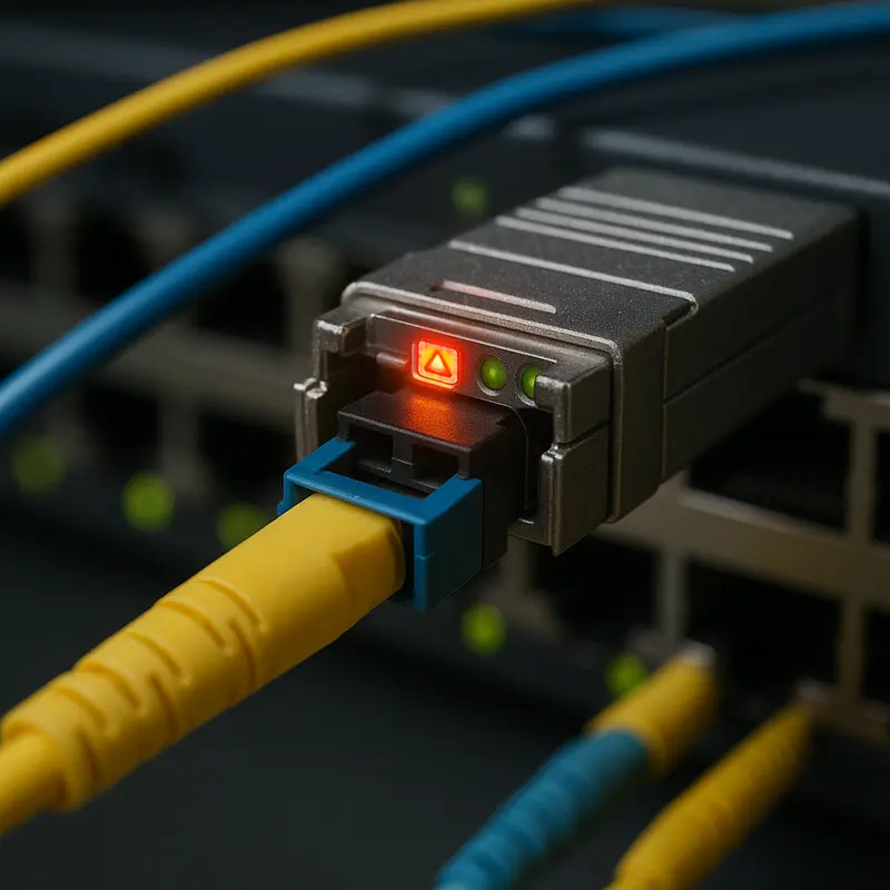 Construction incidents are a leading cause of physical link failures in high-speed optical networks.