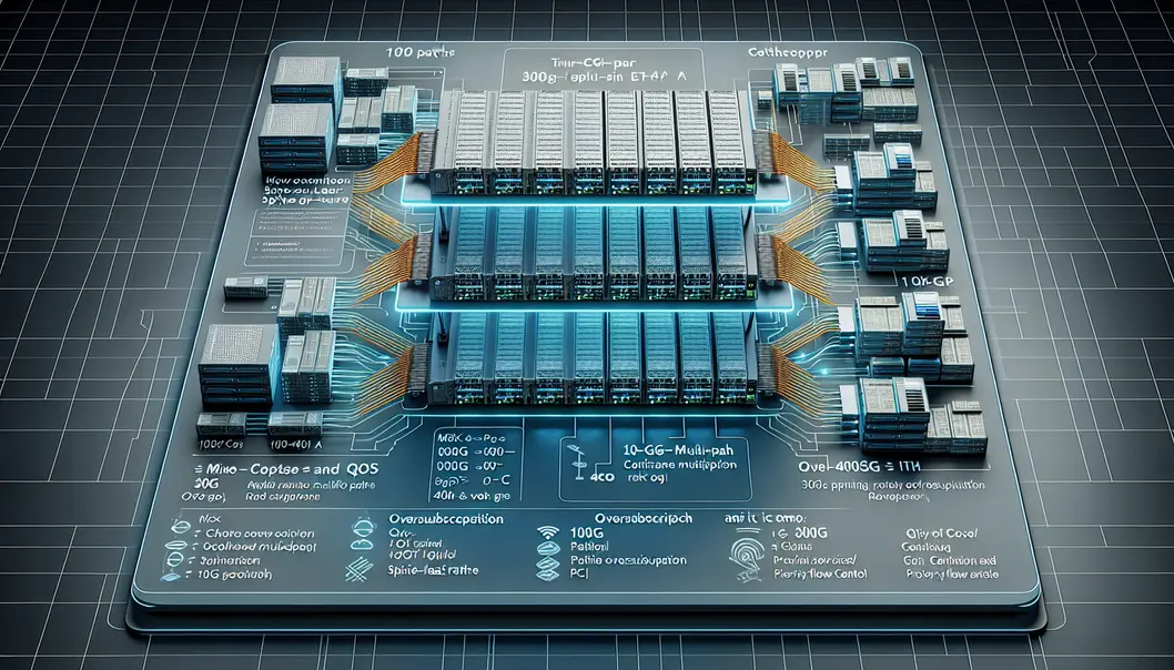 400G optics and cabling options for multimode and single-mode deployment.