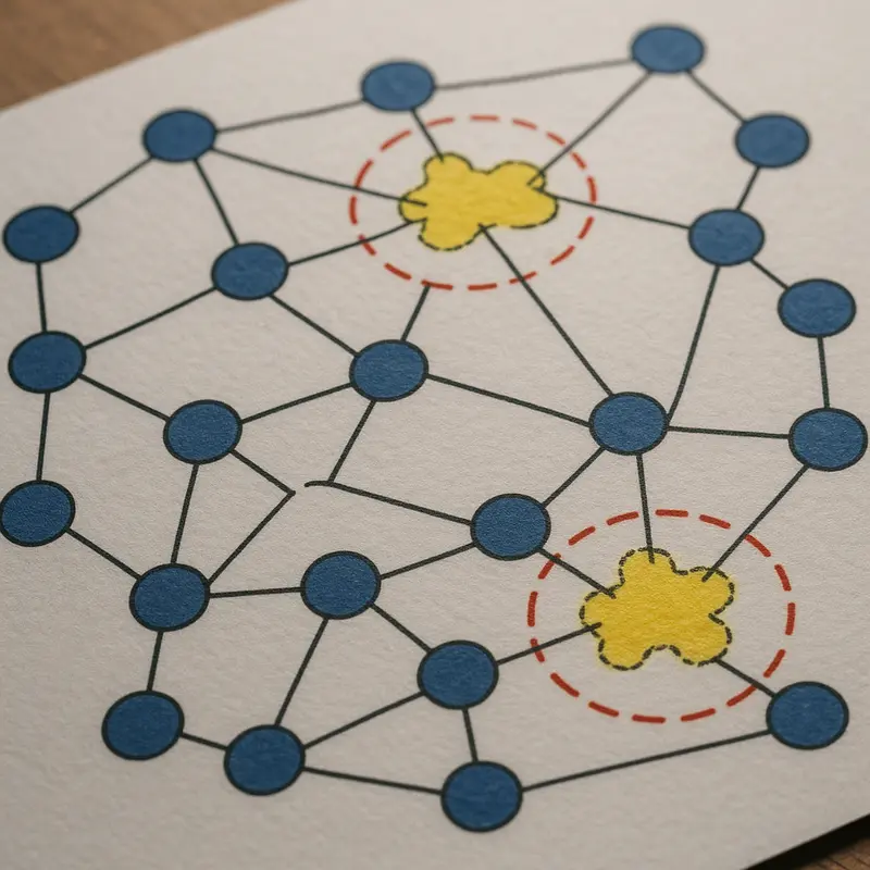Fiber optic cables with visible micro-cracks and attenuation graphs representing physical layer issues.