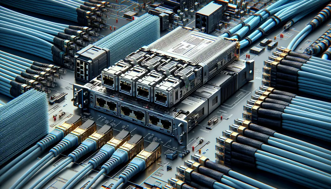 400G optics and cabling options for multimode and single-mode deployment.