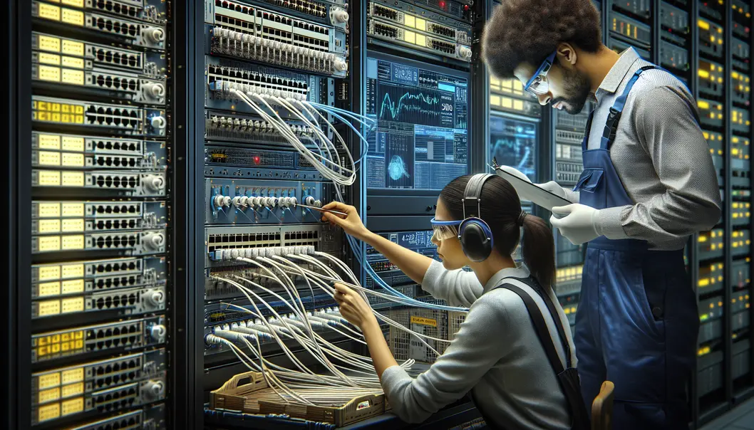 400G optics and cabling options for multimode and single-mode deployment.