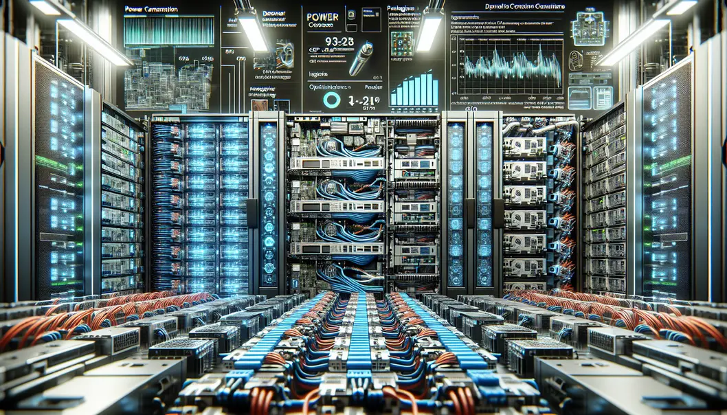 Different optical transceivers and cabling options commonly used in GPU clusters.
