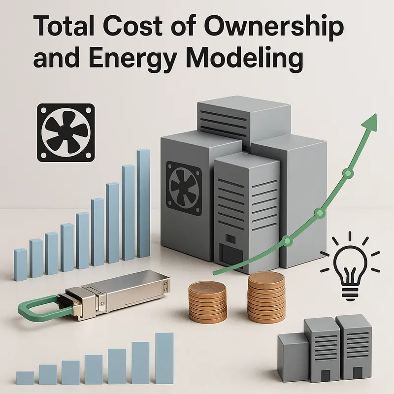 Physical-layer standards such as PAM4 and coherent modulation dictate reach and efficiency in 400G and 800G optics.