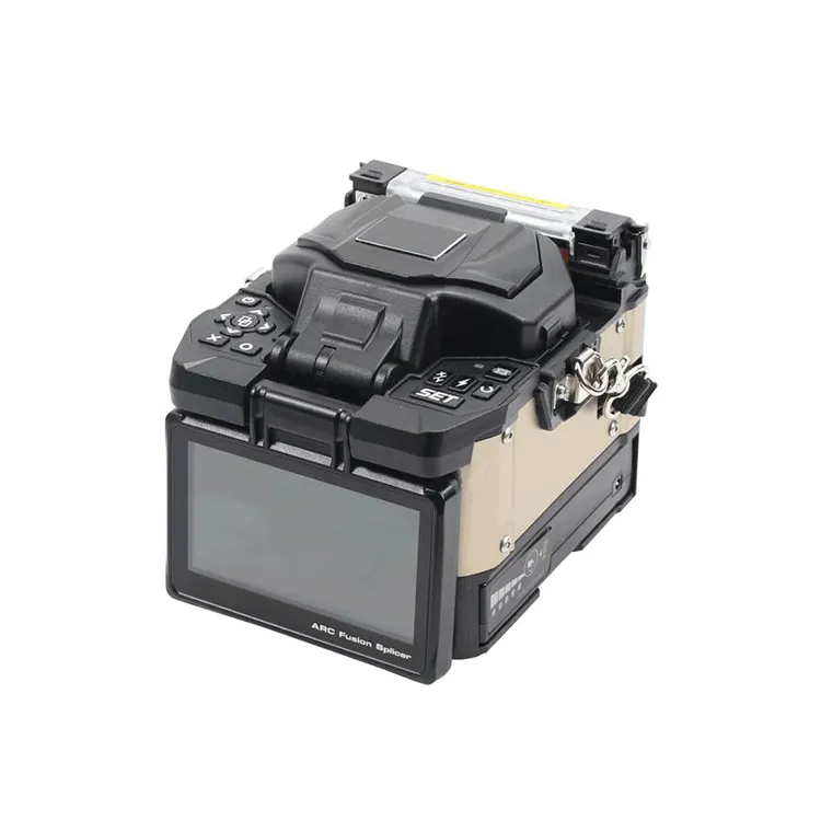Emendadora automática inteligente de fibra óptica revestida FST-16H com 4 motores... | ABPTEL
