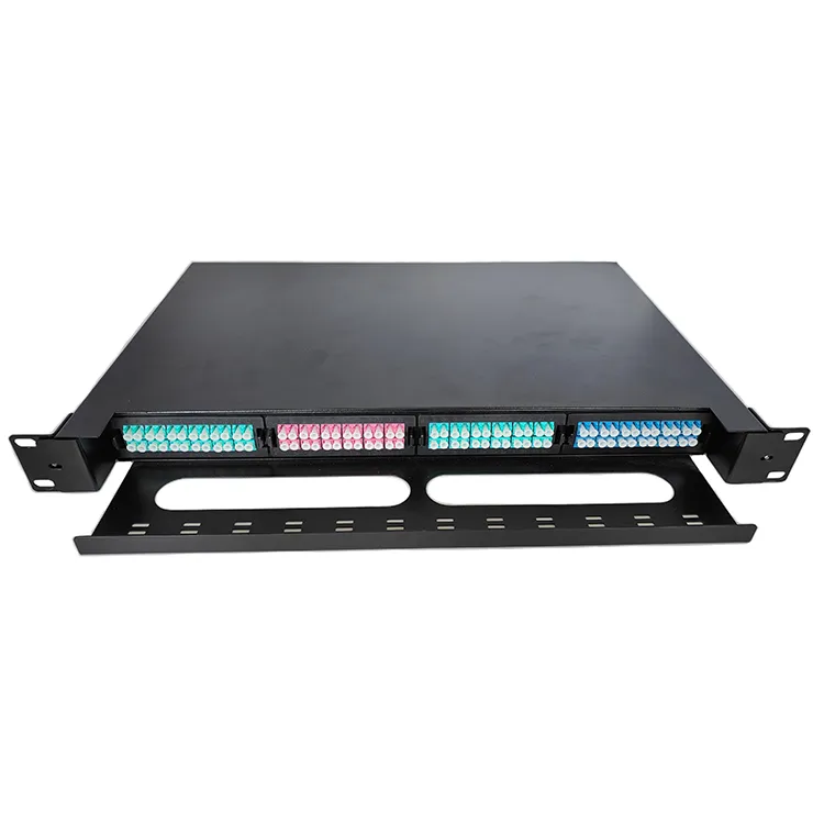 MPO/MTP Telaio di distribuzione in fibra ottica ad alta densità per montaggio su rack - Soluzioni in fibra ottica ABPTEL Telaio di distribuzione in fibra ottica ad alta densità MPO/MTP per montaggio su rack | ABPTEL