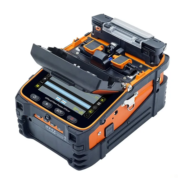 Máquina de fusão de fibra óptica FTTH multilíngue de quarta geração AI-10A para linhas tronco... | ABPTEL
