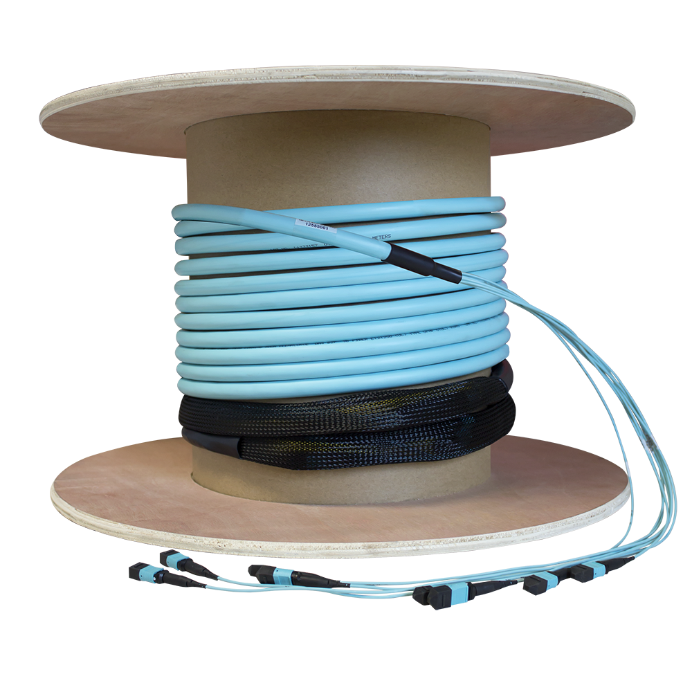 MTP/MPO elite trunk cable used in cassette-based structured cabling