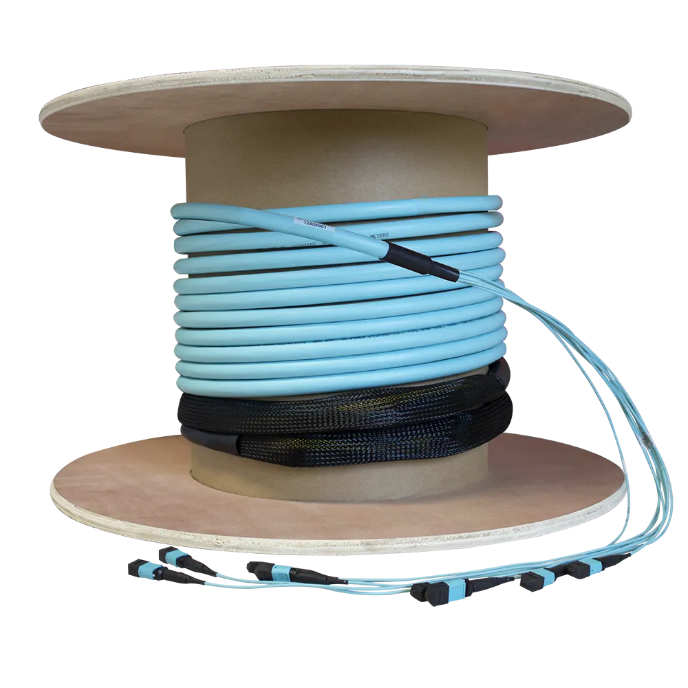 MTP/MPO elite trunk cable used in cassette-based structured cabling
