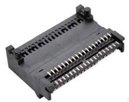 QSFP28 stacked 2x1 belly-to-belly cage